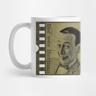 Pee Wee-Vintage Film Strip Concept Mug